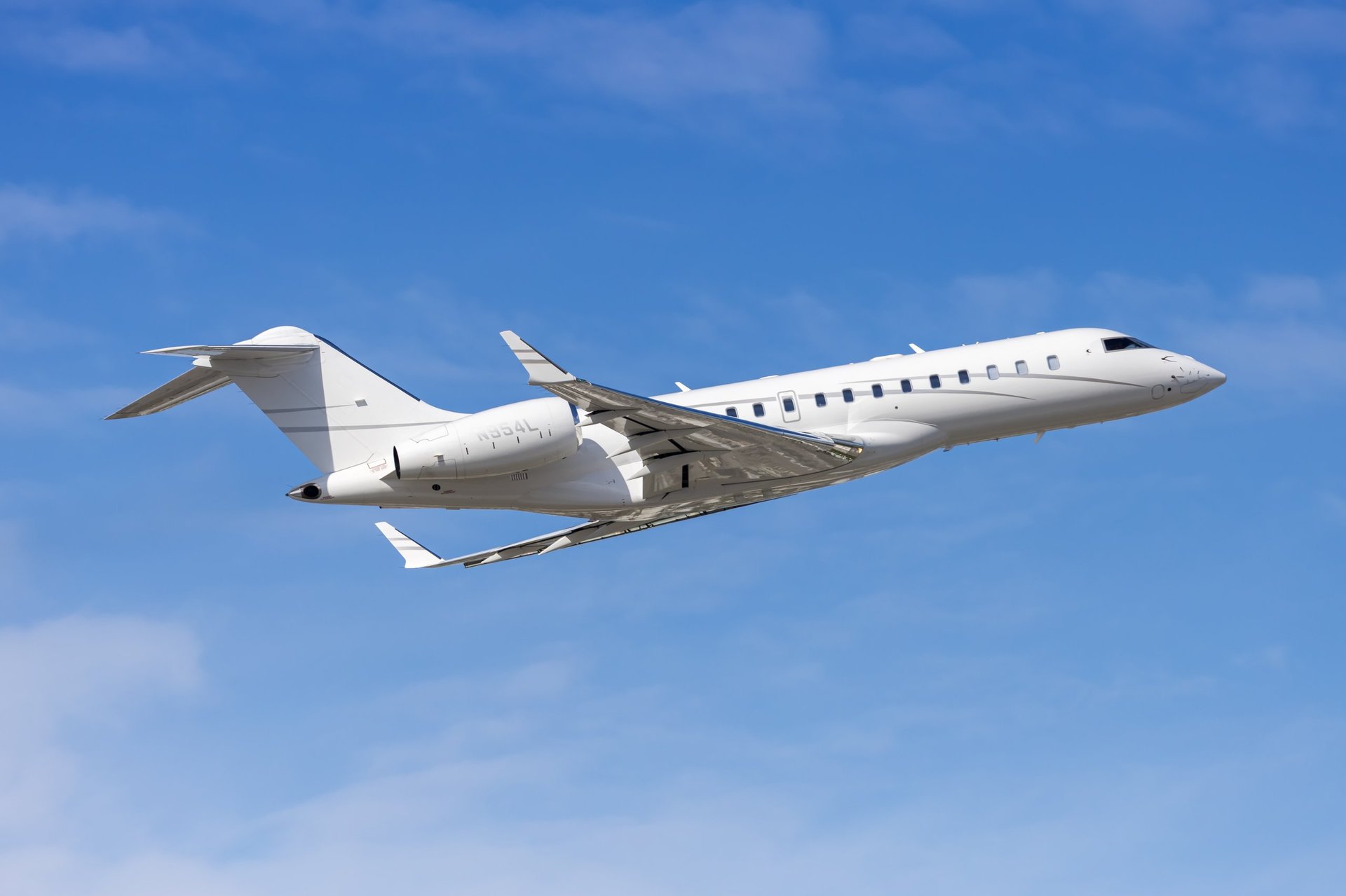 Long-range private jet on the apron at an international airport — private jet companies in Kenya